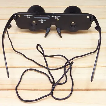 

New 3x28 Magnifier Glasses Style Outdoor Fishing Optics Binoculars Telescope