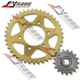

Super Quality For Kawasaki ZX-9R 2002-2003 motorcycle front and rear sprocket Chain sprockets Motorbike