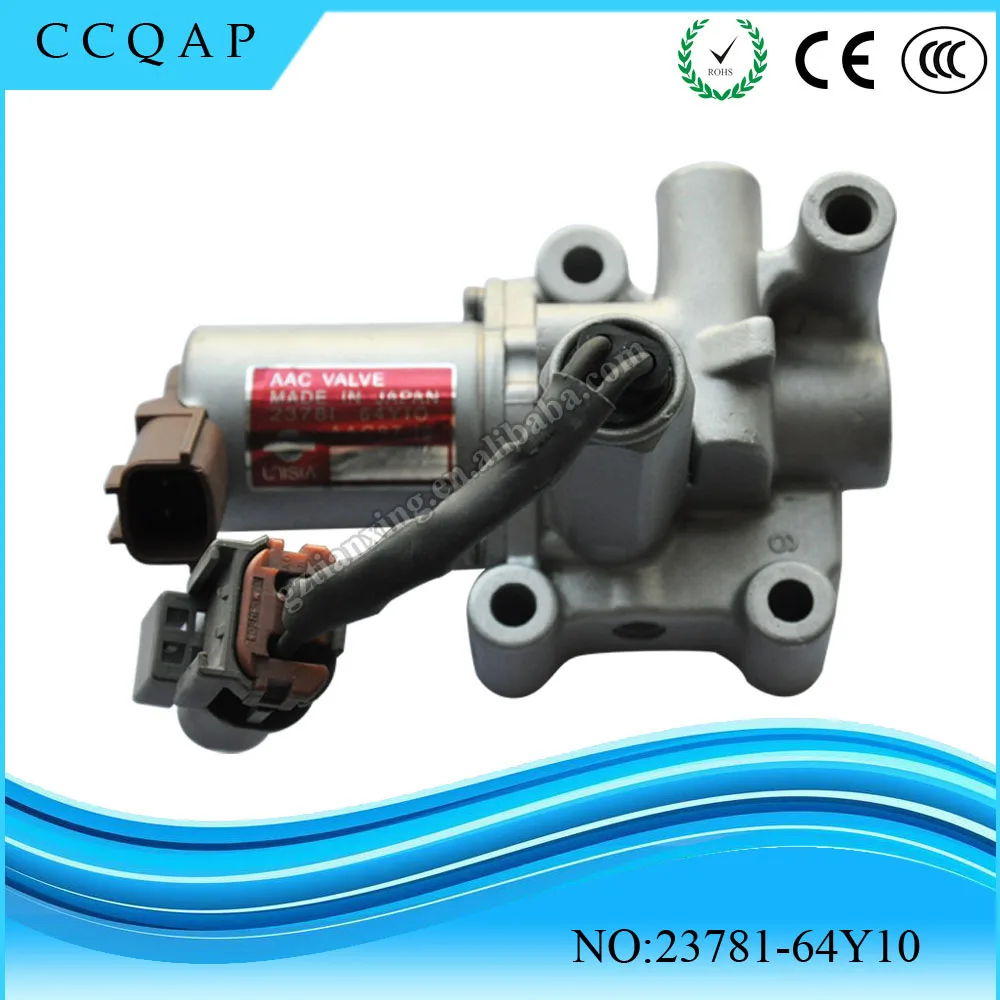 High quality and free shipping 23781 64Y10 IAC Idle Air Control Valve