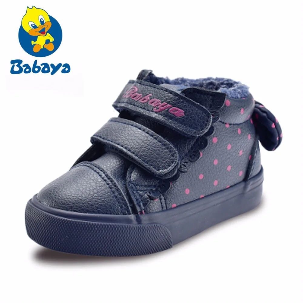 Детская зимняя обувь, обувь с хлопковой подкладкой для малышей, теплая детская обувь для мальчиков 1-2-3 лет, новые зимние ботинки для малышей, водонепроницаемые ботинки для девочек