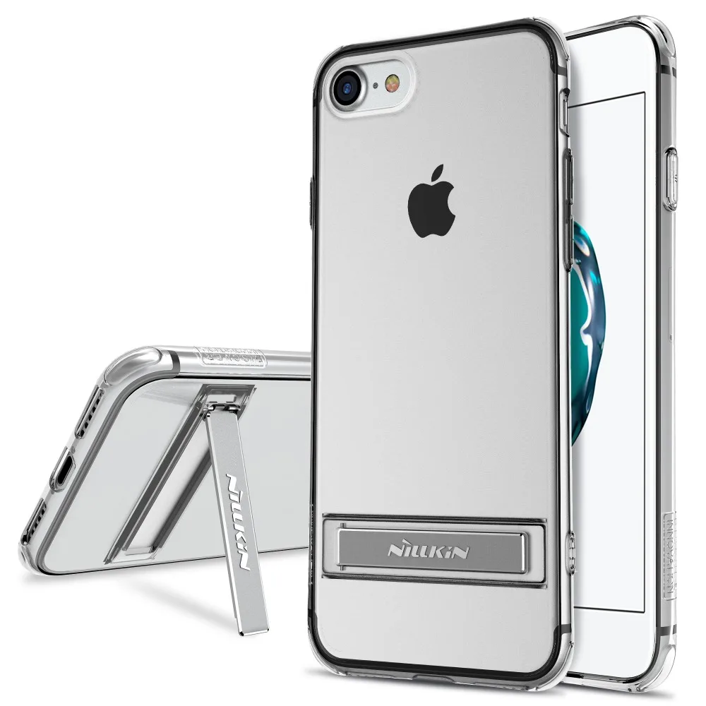 

NILLKIN for iphone 7 case protective mobile phone bag case Stand Holder for iphone7 Protector TPU back cover for iphone7 plus