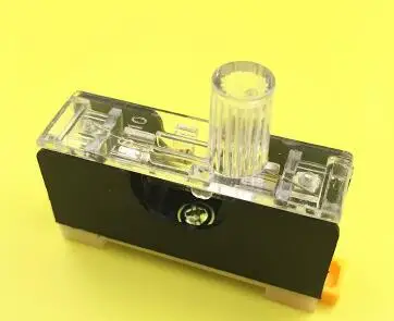 35MM DIN Rail 6x30mm glass fuse holder Single guide fuse ... single fuse box holder handy 