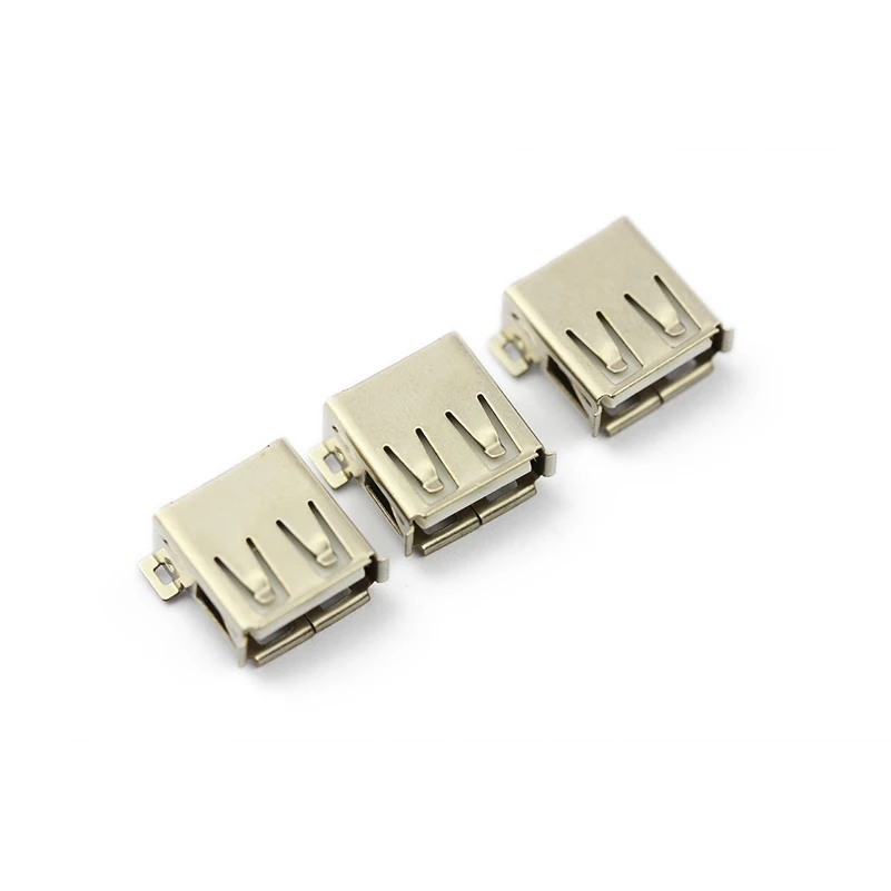 

Free shipping patch A mother USB socket type USB-A interface socket 10pc/lot