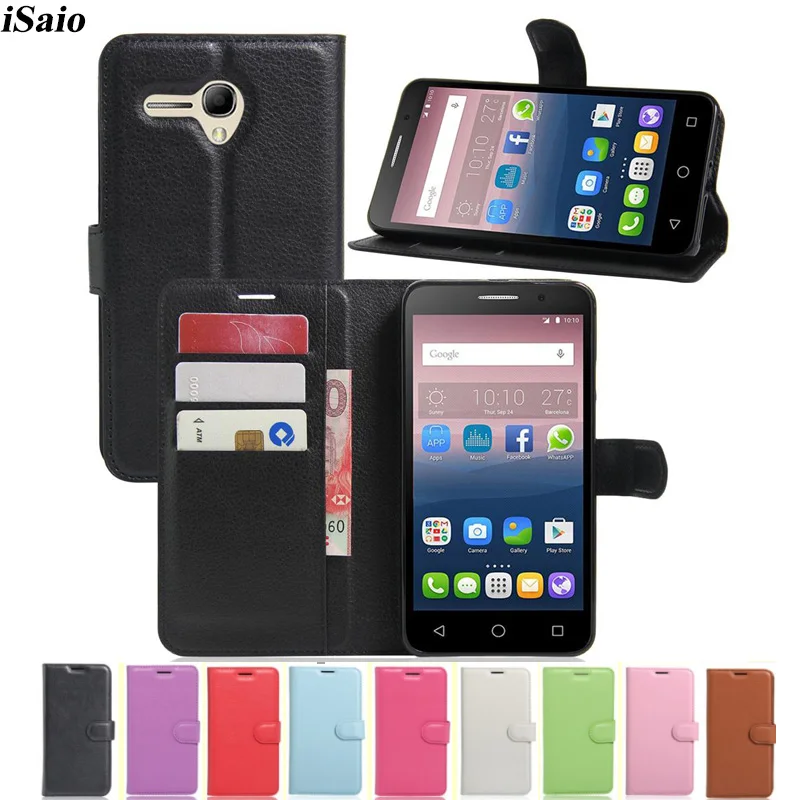 Для Alcatel One Touch Pop 3 5025 OT5025 5025D г 5 ''кошелек чехол Роскошные флип кожаный OneTouch