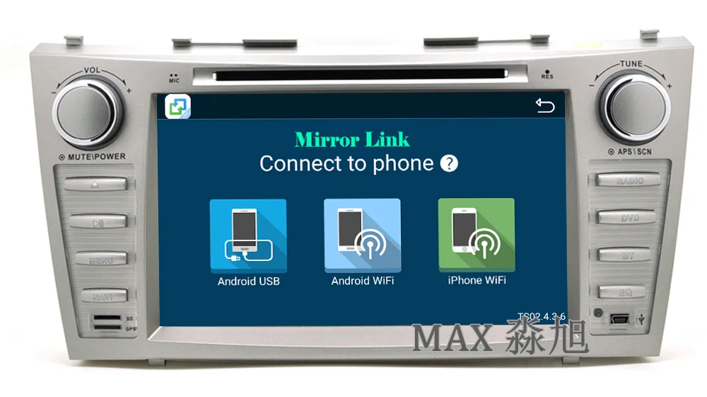 Discount 2din 2G+16G Car DVD Player for Toyota CAMRY AURION v40 2007 2008 2009 2010 2011 with Radio DAB+ BT swc GPS free map 4G WIFI 11
