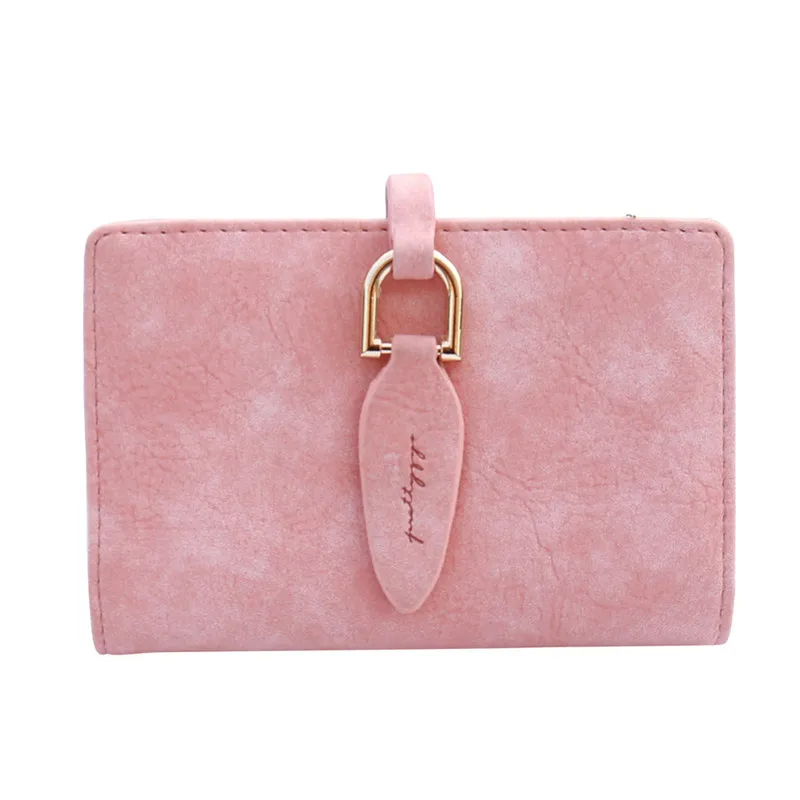 OCARDIAN Fashion Women Mini Credit Card Holder Leather Leaves Hasp Bank Card Bag Dropship - Цвет: F