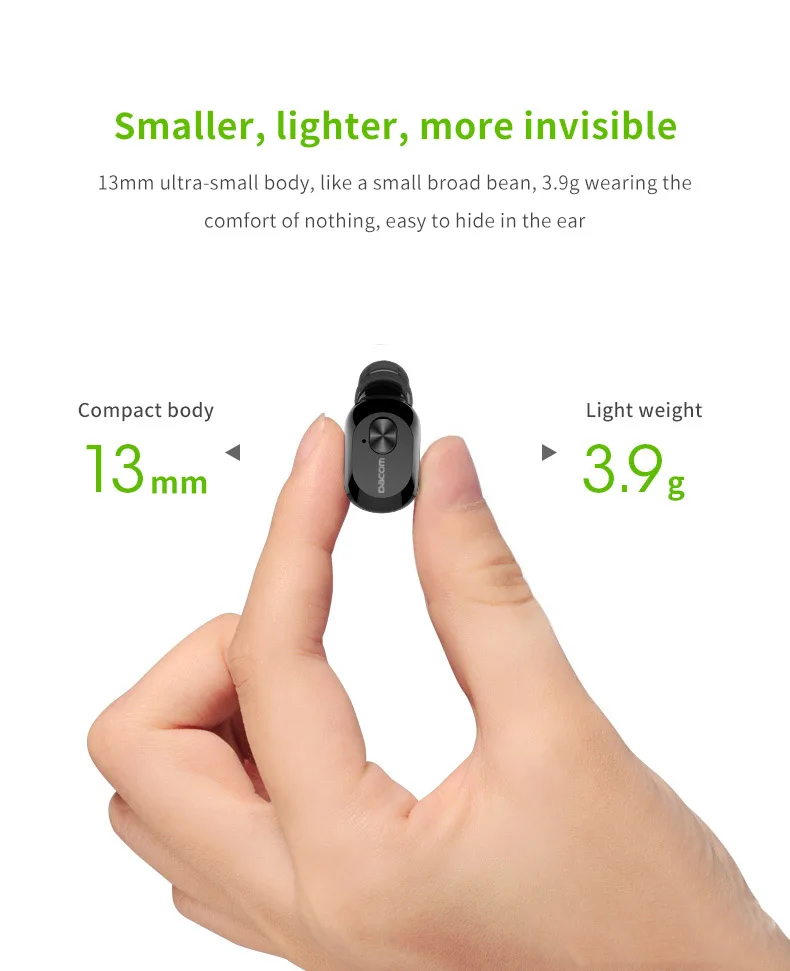 Беспроводные Bluetooth наушники настоящие наушники микро мини невидимый наушник гарнитура с зарядным устройством для iPhone X samsung K6P