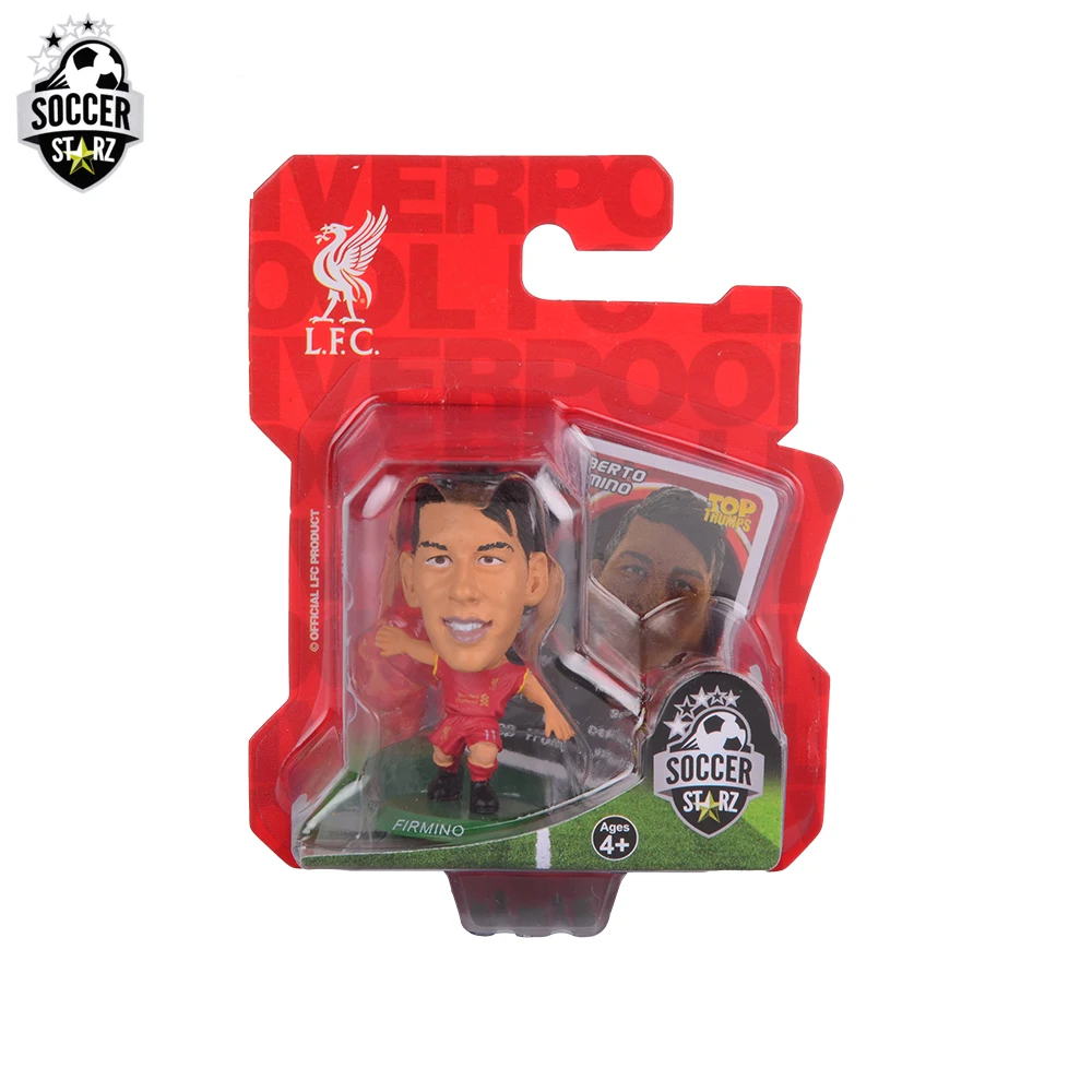 

Soccerstarz Hand-painted 5cm Firmino - Home Kit (2017 version) Figures Fashion football star doll value for Collection