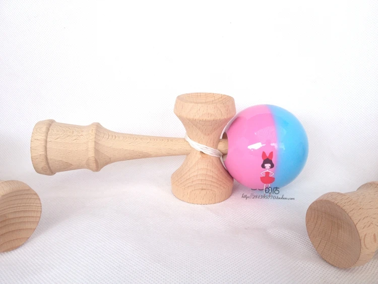 Kendama 100 шт растаманский мяч три цвета шар с полной цветная ручка