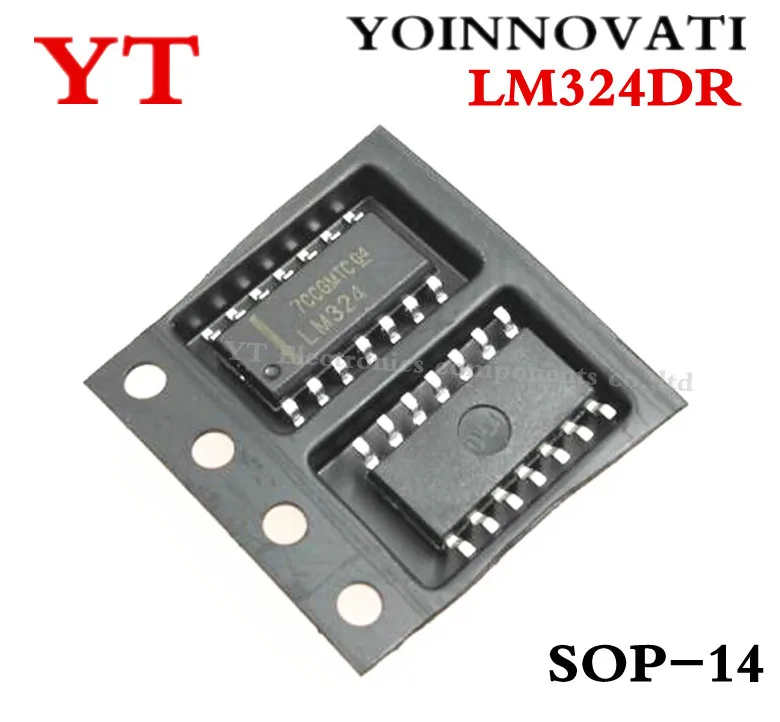 

500 шт./лот LM324DR SOP14 LM324 LM324DR2G лучшего качества