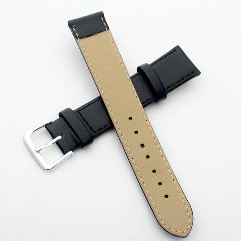 

2 Set 8-22MM Width PU Leather Watch Strap Band Watchband Watch Accessories KNG88