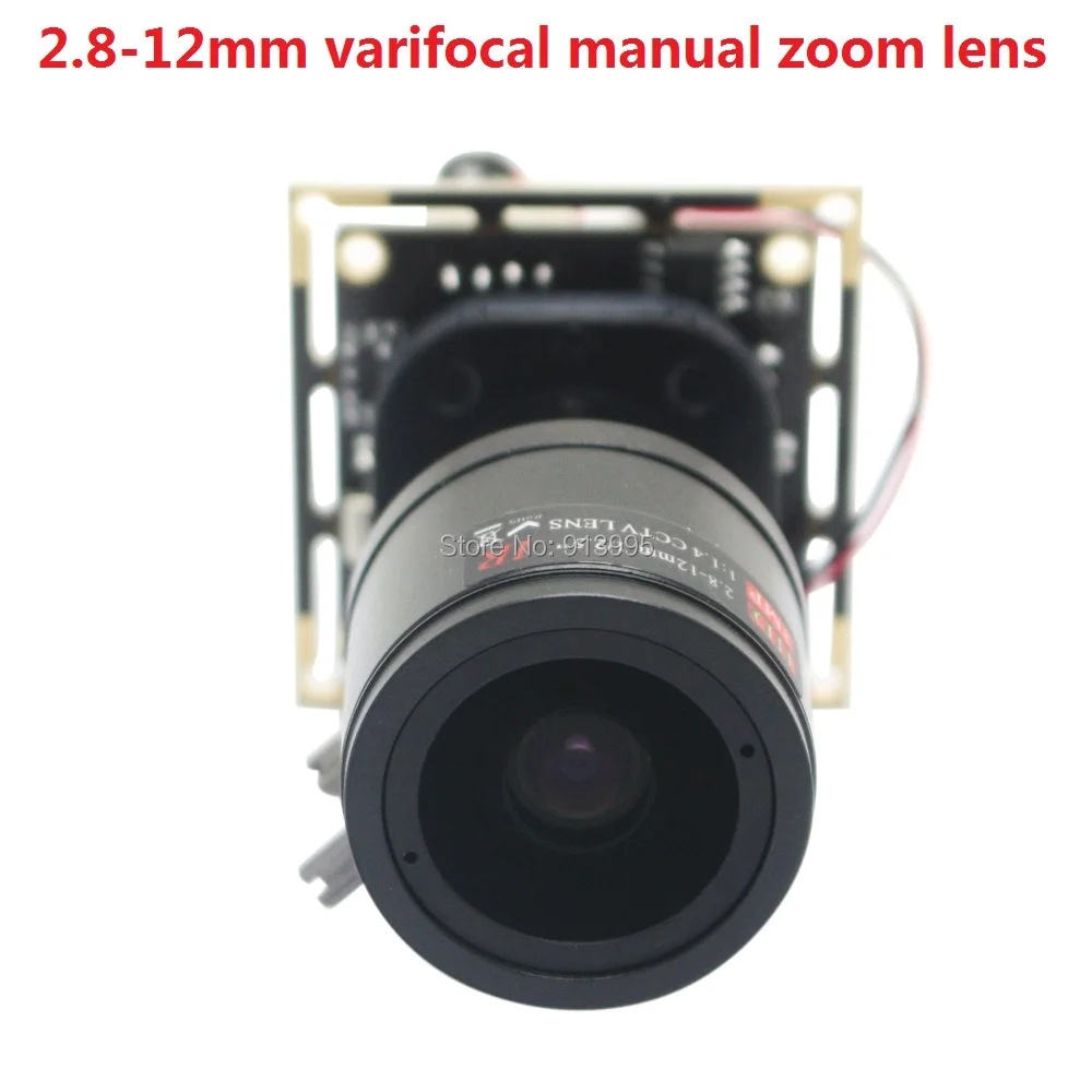  1920*1080 p 30fps H.264 hd CMOS AR0330 2.8-12mm varifocale zoom manuale mini modulo telecamera usb 
