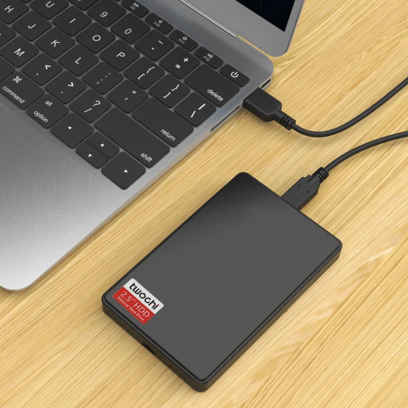 Beste Twochi A1 USB3.0 2.5   Externe Harde Schijf 80 Gb 120 Gb 160 Gb 250 Gb 320 Gb 500 Gb opslag Draagbare Hdd Disk Plug En Play Voor Pc Mac