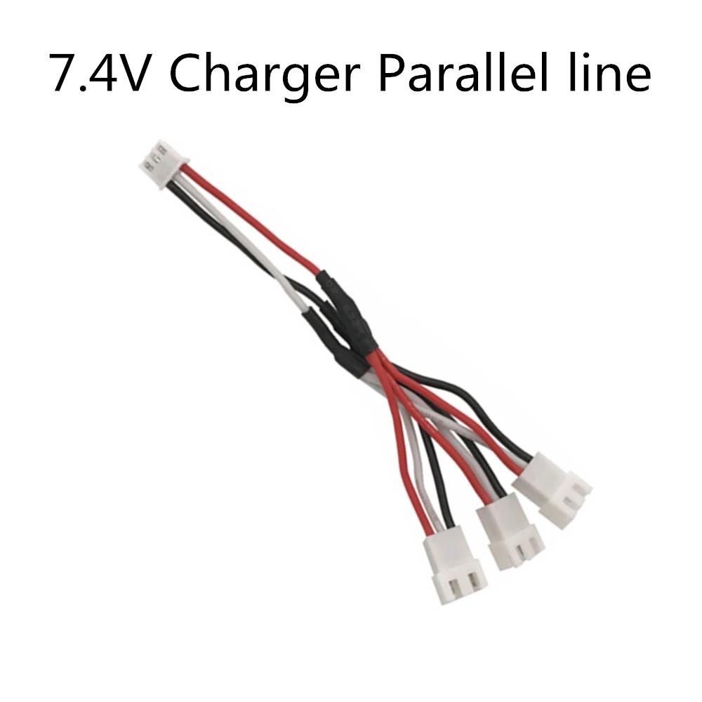 

3 In 1 plug adapter 7.4V 2s lipo battery charging Parallel line cable for Syma X8C 3P white balance charger plug
