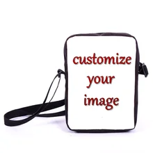 Custom Image Anime Gravity Falls Tv Shows Supernatural Animal Mini Messenger Bag Boys Girls School Bags Kids Bag Best Gift Bags