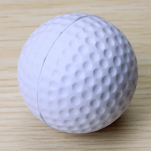 Мяч для гольфа для тренировок для гольфа мягкий пенопластовый тренировочный мяч-белый