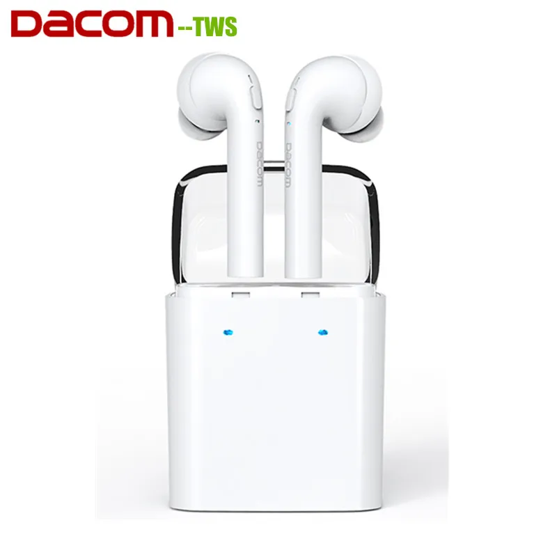 Dacom GF7 tws handsfree earpiece noise canceling headset stereo wireless bluetooth earphone for iphone samsung phone wireless headphones earbuds built in microphone stereo headphone headset handsfree noise canceling handsfree bluetooth 4 1 bt815