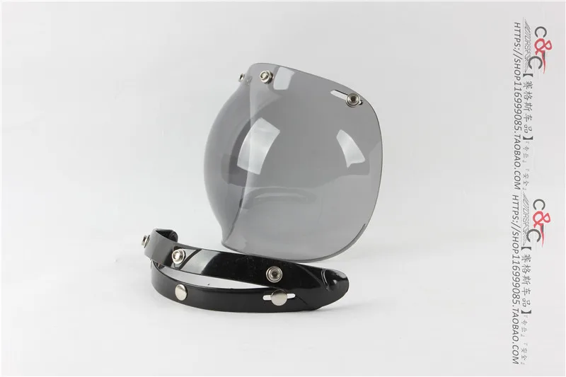 3-оснастки Винтаж мотоциклетный шлем в стиле ретро защитный смотровой щиток защитное стекло объектив ls2 beon Gxt shoei открытым лицом шлем козырек