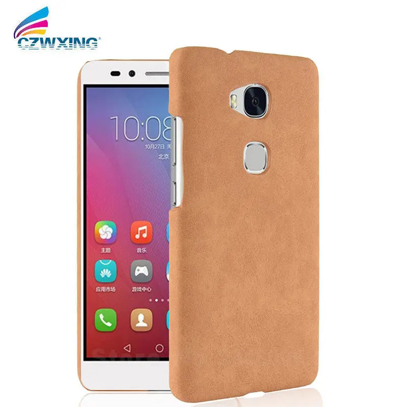 Для huawei Honor 5X KIW-L21 KIW-L24 KIW-L22 чехол люкс PU Кожа Жесткий Чехол для телефона X5 5 X KIW L21 L22