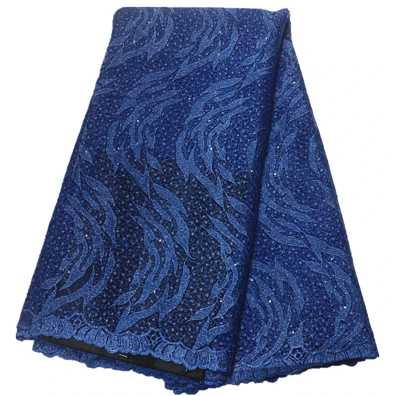 

New african lace fabric french lace fabric with beads nigerian lace fabric 2019 high quality lace for wedding