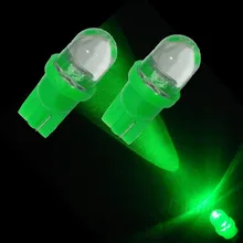 20PCS T10 Wedge 194 DIP LED For Car Auto Dome Dashboard Courtesy Bulb Lamp Green PA