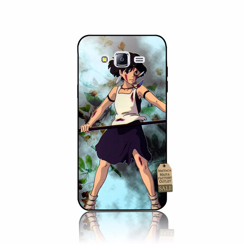 MaiYaCa princess mononoke hayao miyazaki wolf PC жесткий чехол для телефона samsung j7 j8 j4 j6 j2pro a9 a8 a6 2018