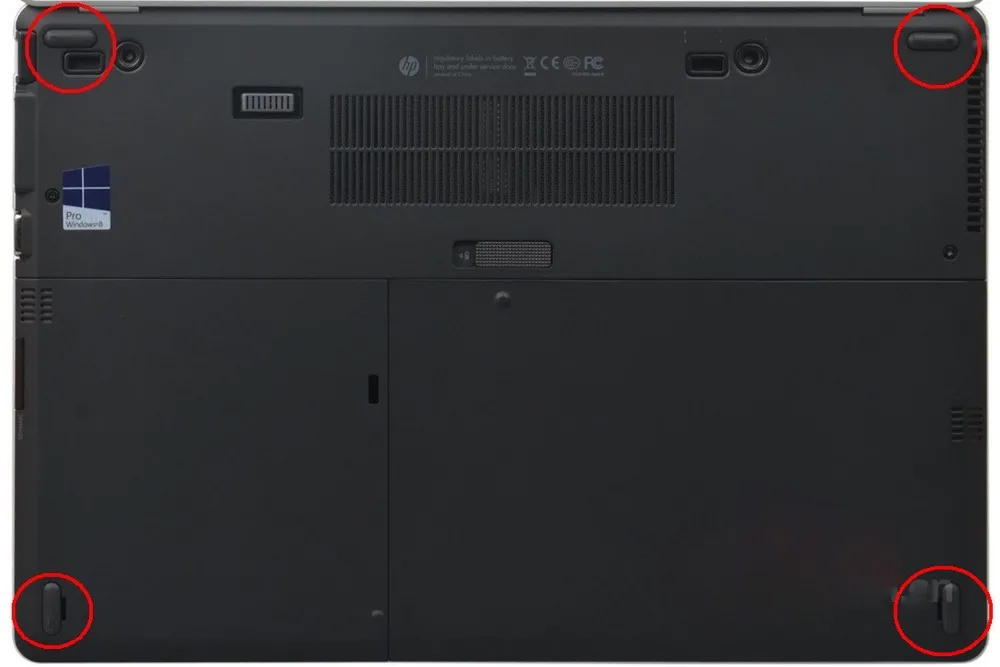 8 шт./компл. резиновые ножки для hp EliteBook Folio 9470 M 9480 M Нижняя крышка для ноутбука