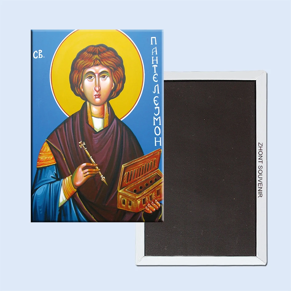 

Rectangle Magnets,sv pantelejmon Souvenir,Russia Magnets 21478