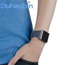 Ouhaobin Смарт Замена спортивные силиконовые часы браслет ремешок для Fitbit ионной подарок 10 октября Прямая поставка