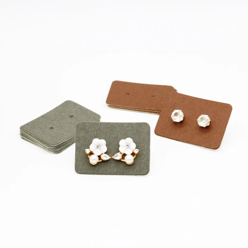 Necklace Cards Earring Display Cards for Ear Studs 2 100pcs 4.5x10.8cm Colorful Paper Cards Printing Jewelry Necklace Bracelet Hang Tag Jewelry Display Cards Label Tag Bags Earring Card Holder