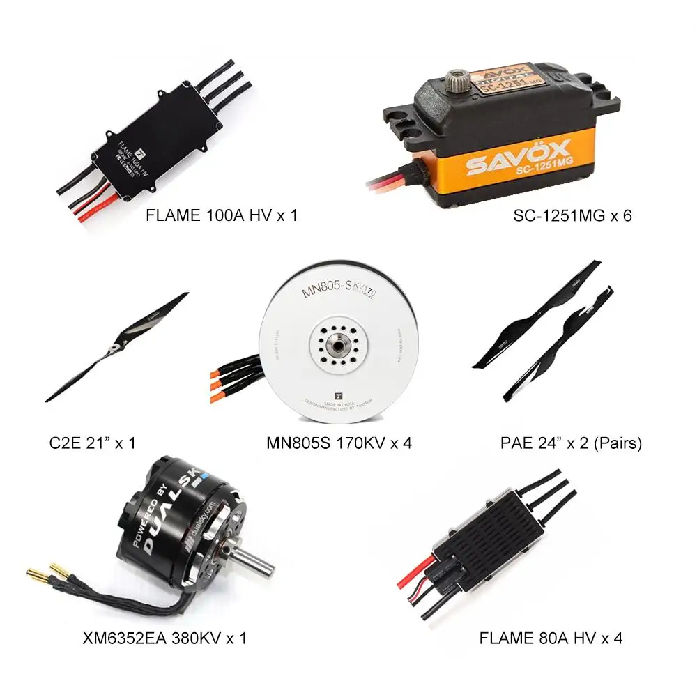 US $2.999.00 ELECTRIC POWER PACKAGE FOR MUGIN2 2930 MUGIN4 4000