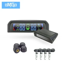 Monitoring-System Lcd-Display Tyre-Pressure Digital Solar-Power Smart-Car TPMS