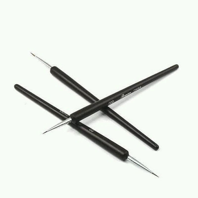 

3 Pcs/pack Painted Pen Pastry Decor Manicure Tool Clay Tool Cupcake Sugar Cake Decorating Plastic Brush DIY hand Craft Tools