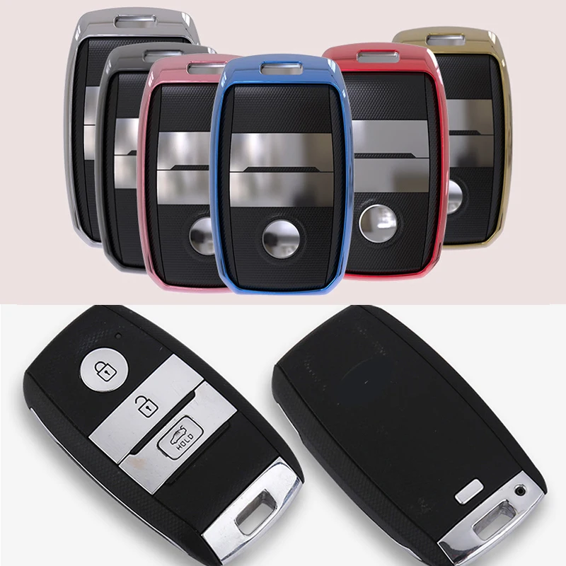 

For Kia 2016 ceed sorento cerato K2 K3 K4 K5 TPU Nano Soft Silicone smart key Cover Protector car styling accessories