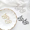 Gold Silver Black Color Simple Kawaii Cute Mickey Minny Stud Earrings Female Loverly Howllowed out Geometric Earring For Women 1