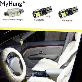 

For Ford Fiesta Hatchback Without Sunroof Saden Convenience Bulbs Car Led Interior Light C10W W5W Replacement Bulbs 4PCS Per Set