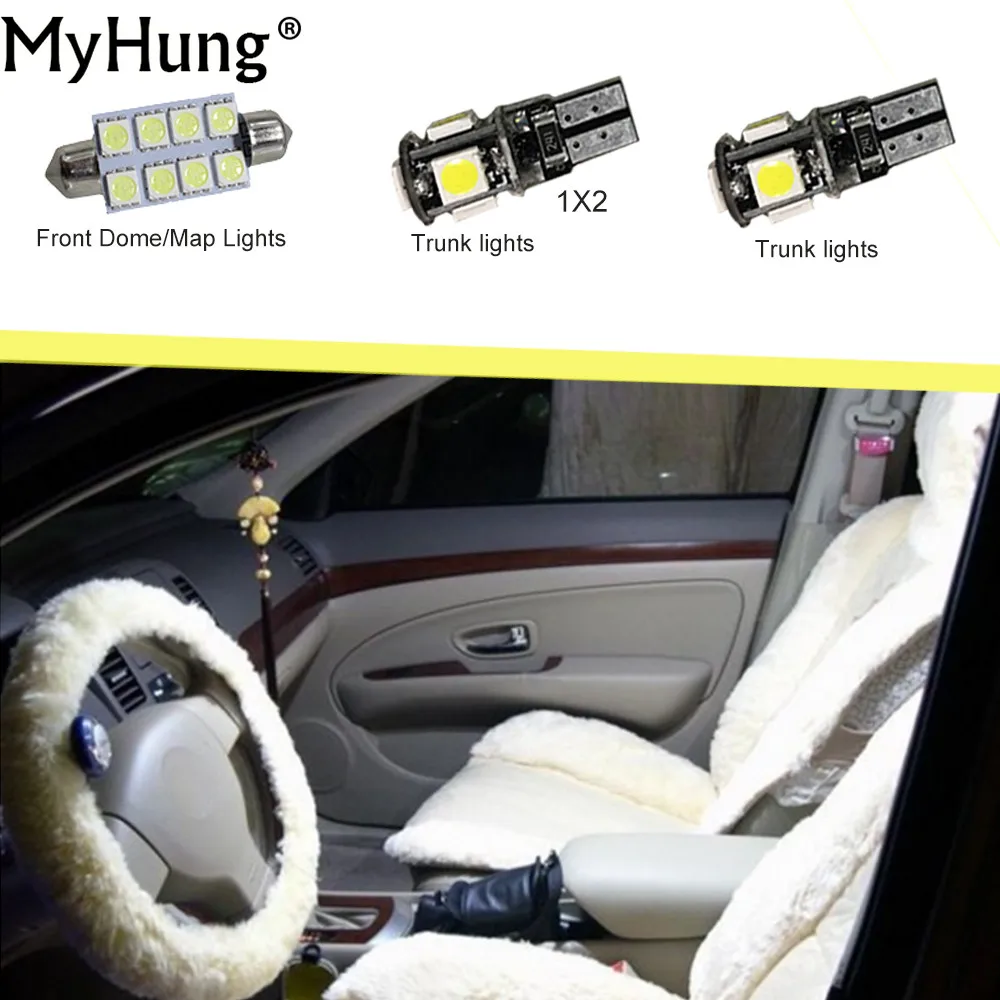 Для Ford Fiesta Hatchback удобные лампы без Sunroof Saden светодиодная лампа для освещения