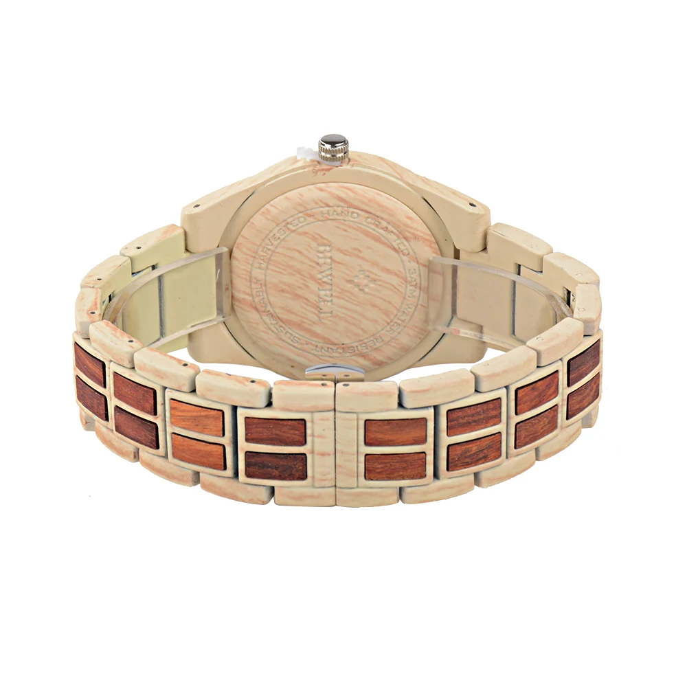 BEWELL WOODEN WATCH