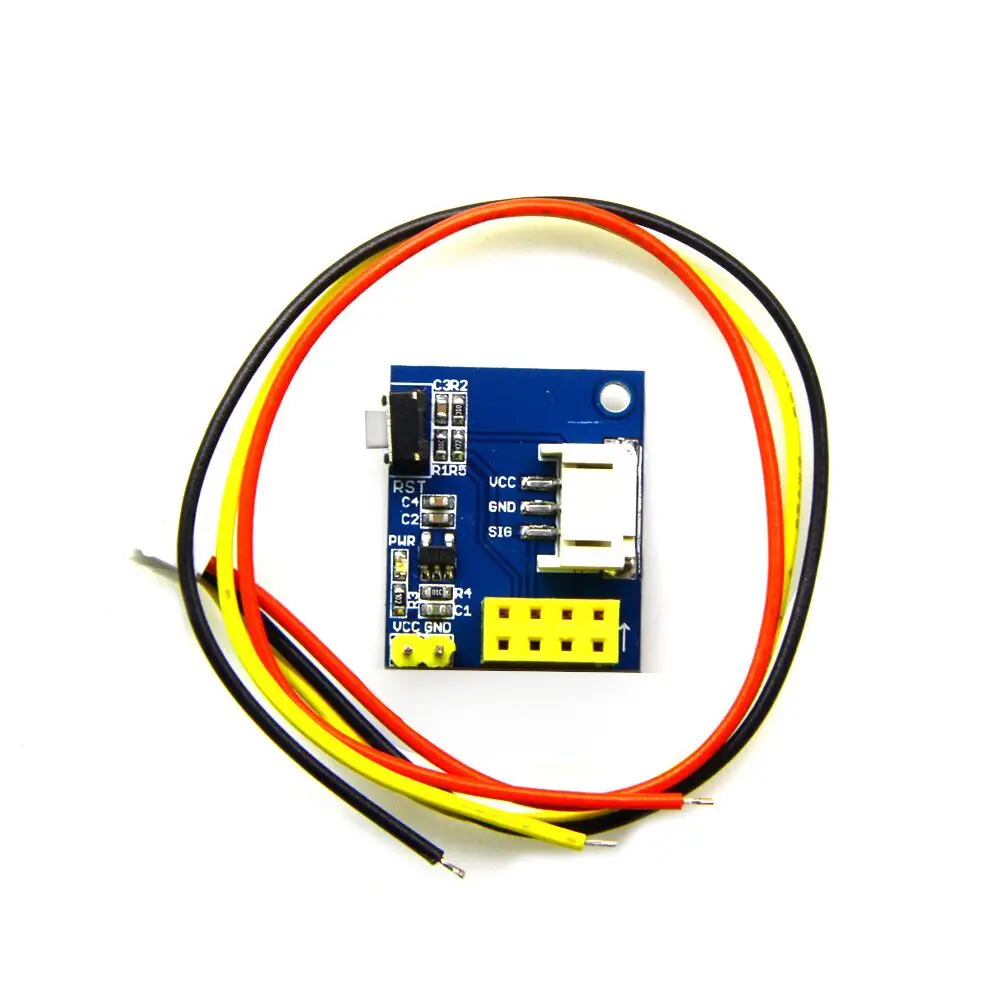 ESP8266 ESP-01 ESP-01S RGB светодиодный модуль контроллера для Arduino IDE WS2812 световое кольцо |