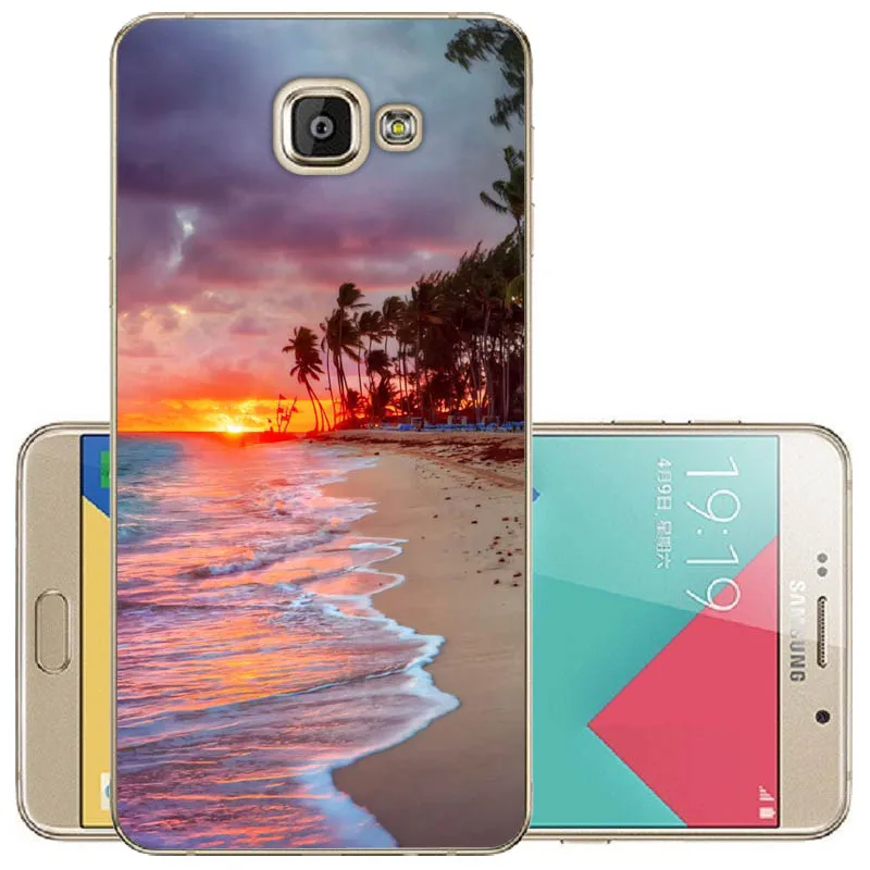 CROWNPRO سفور سامسونج غالاكسي A3 2016 حالة سيليكون SM-A310F الهاتف ل كوكه سامسونج A3 2016 غطاء ل فوندا سامسونج A3 2016 حالة