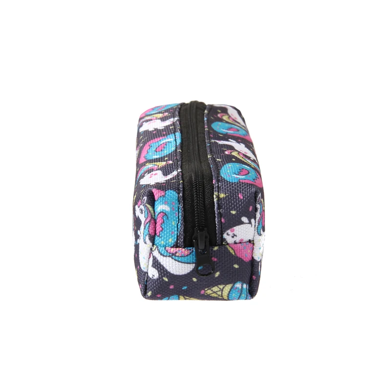 Jom tokoy сумка для макияжа с 3D принтом Новая женская косметичка с единорогом канцелярская сумка детская школьная сумка-карандаш