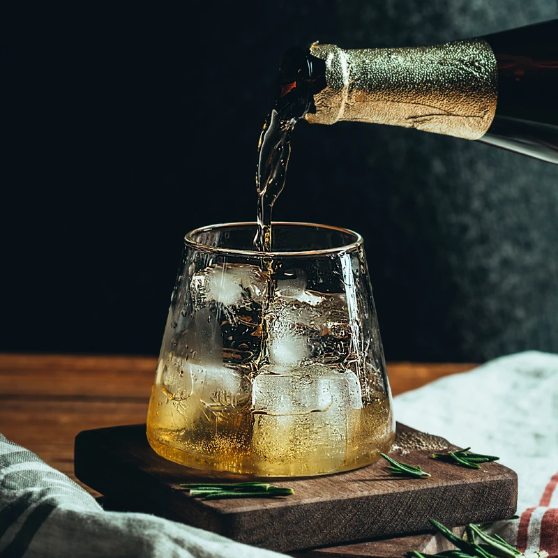 Прозрачные стеклянные чашки для завтрака, пивная кружка для молока, чашка для сока, десертное мороженое, кружка для виски, посуда для вина, домашний бар, поставщик
