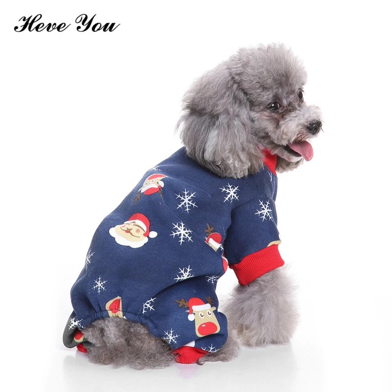 

Heve You Dog Clothes for Small Dogs Jumpsuits Print Pet Dog Coat Puppy Chihuahua Pajamas High Quality Pet Sleeping Clothes