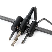 30-200mm Adjustable Wood Drywall Circle Hole Drill Cutter Bit Saw Circle Hole Saw Cutter Drill Bit 