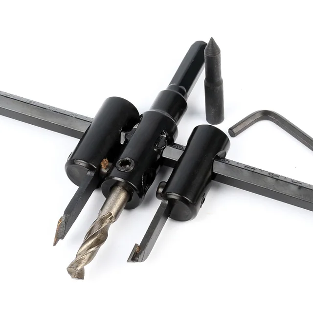 120mm Adjustable Wood Drywall Circle Hole Drill Cutter Bit Saw Circle