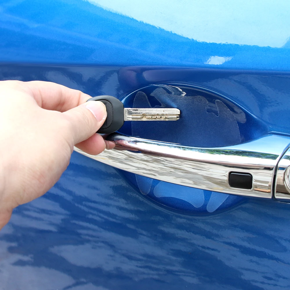 

4pcs/set Door Handle Protective Film Sticker for Renault Duster Megane 2 3 Logan Captur Clio Lada Granta Kalina Priora