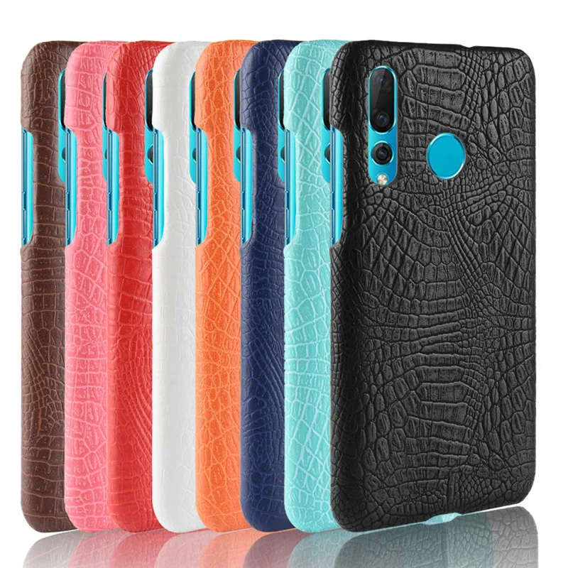 For Huawei nova 4 phone case nova4 Hard Thin TPU PU Leather crocodile Skin Back Cover Nova Fundas Couqe |