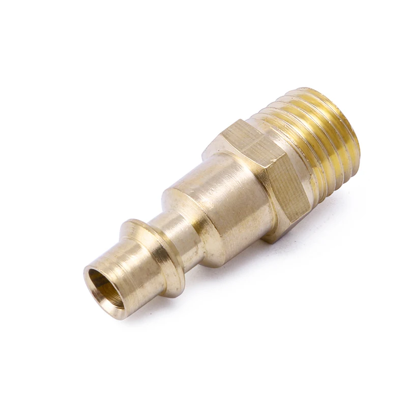 Air Line Hose Compressor Fitting Connector Quick Release Set 1/4" Brass AT085 