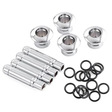 Автомобильный Стайлинг крышка замка автомобильной двери из нержавеющей стали хромированная отделка кольцо украшение для Chevrolet Cruze седан хэтчбек 2009