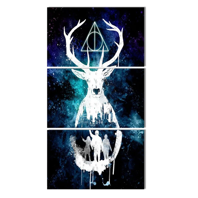 Buy Harry Potter Poster Art Canvas Picture HD Print
